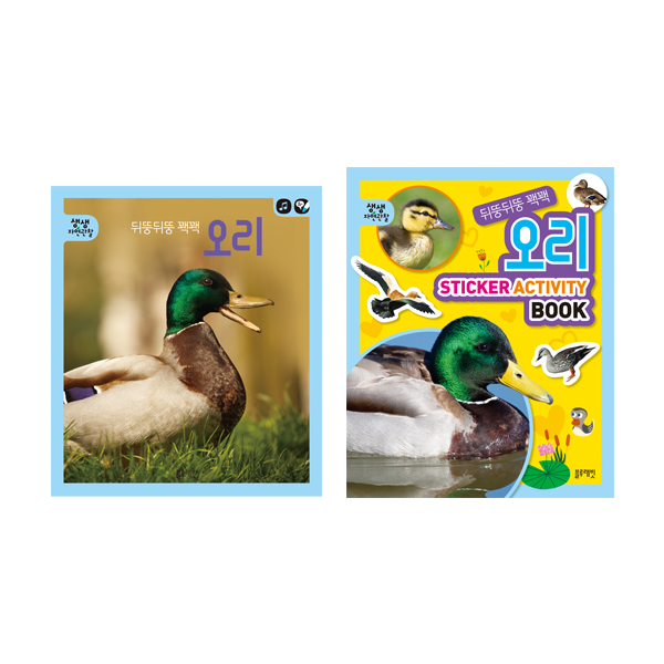 생생자연관찰-24.뒤뚱뒤뚱 꽥꽥 오리 세트